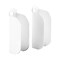 Prime-Line 3/8 in. Widow Screen Top Hanger, White 6 Pack PL 8106 - alternate 1